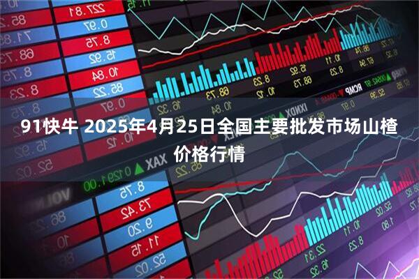 91快牛 2025年4月25日全国主要批发市场山楂价格行情