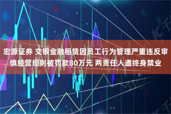 宏源证券 交银金融租赁因员工行为管理严重违反审慎经营规则被罚款80万元 两责任人遭终身禁业